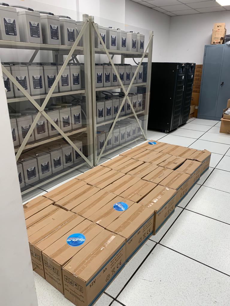 Baterías para UPS preparadas para instalación